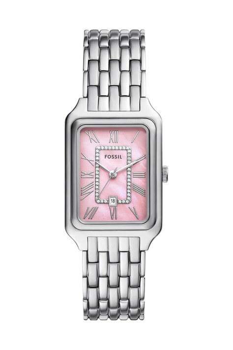 Fossil ceas RAQUEL femei, culoarea roz, ES5401