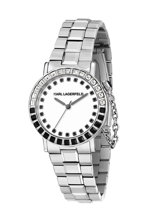 Karl Lagerfeld ceas femei, culoarea argintiu, R0553100501