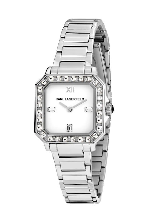 Karl Lagerfeld zegarek damski kolor srebrny R0553102503