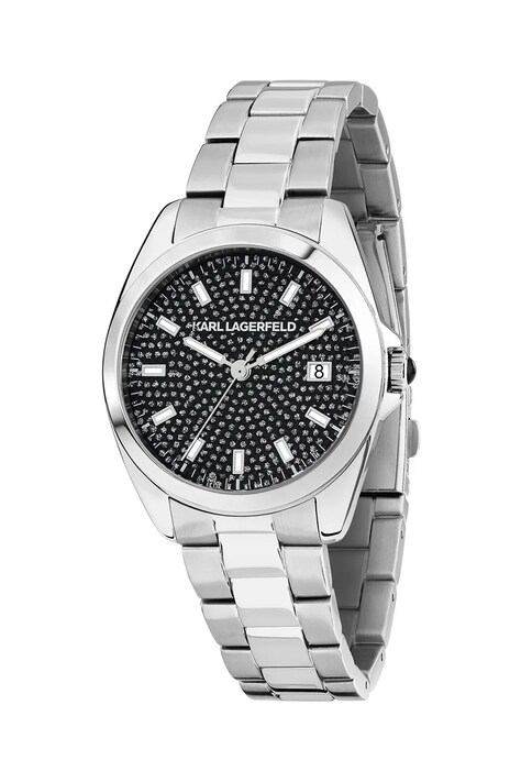 Karl Lagerfeld ceas femei, culoarea argintiu, R0553101508