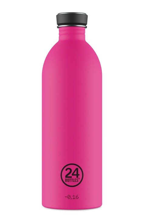 24bottles sticla de apa Urban Bottle 1000ml Stone Passion Pink culoarea roz, Urban.Bottle.1lt.PasPink
