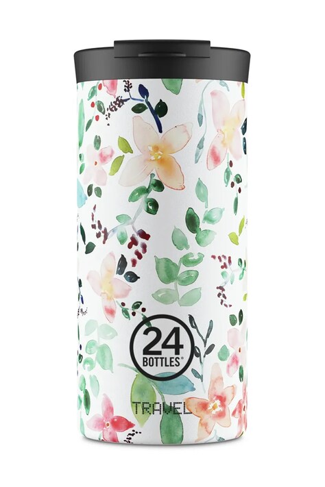 Termohrnek 24bottles Travel Tumbler 600ml Little Buds více barev, Travel.Tumbler.600.LittleBuds