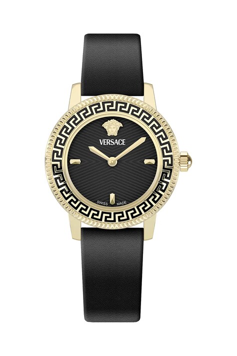 Versace ceas femei, culoarea negru, VEUCA0224