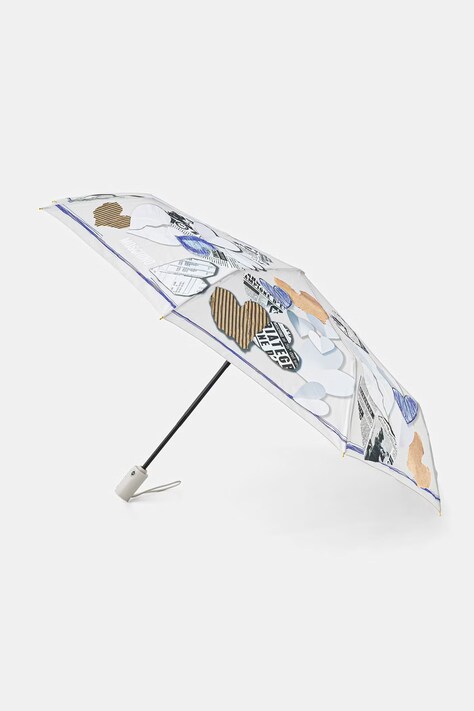 Moschino parasol automatyczny damski beżowy 8946
