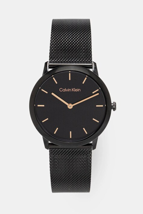 Calvin Klein zegarek damski kolor czarny 25300002