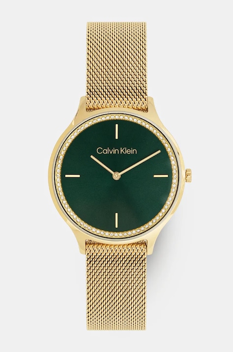 Часовник Calvin Klein в златисто 25100005