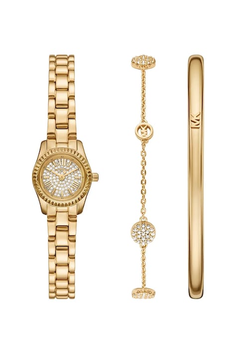 Michael Kors ceas și bratari culoarea auriu, MK4944SET