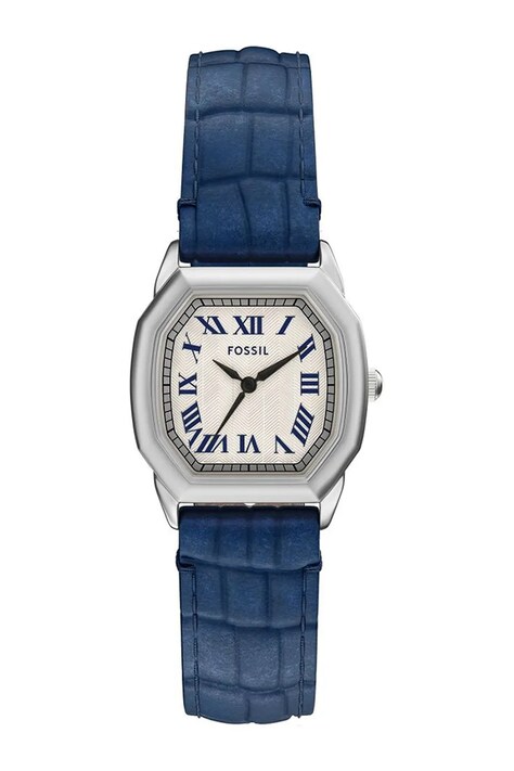 Fossil zegarek damski kolor srebrny ES5425