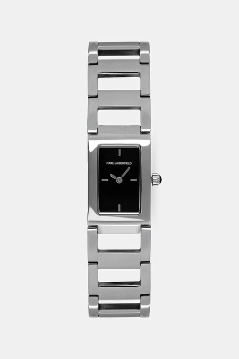 Karl Lagerfeld zegarek damski kolor srebrny R0553103506