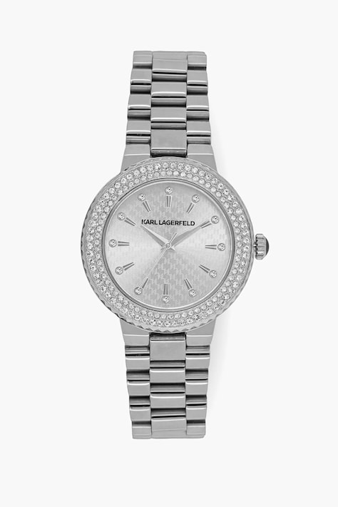 Karl Lagerfeld zegarek damski kolor srebrny R0553104502