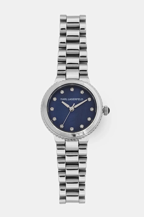 Karl Lagerfeld zegarek damski kolor srebrny R0553104513