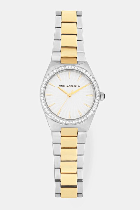 Karl Lagerfeld zegarek damski kolor srebrny R0553105505