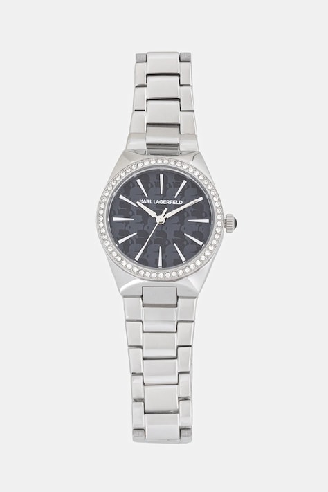 Karl Lagerfeld zegarek damski kolor srebrny R0553105511