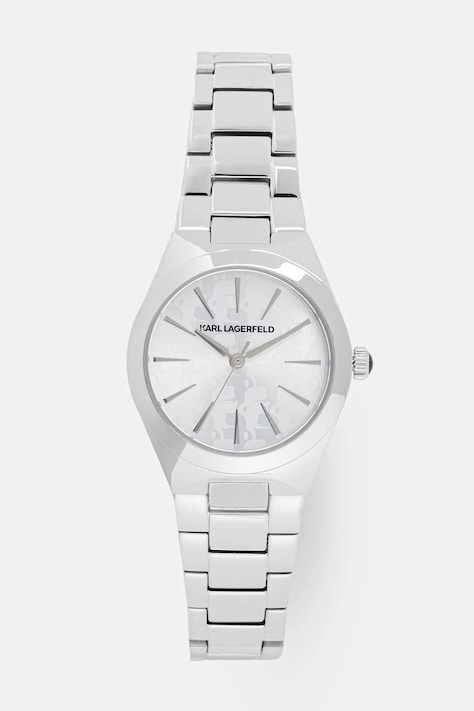 Karl Lagerfeld zegarek damski kolor srebrny R0553105512