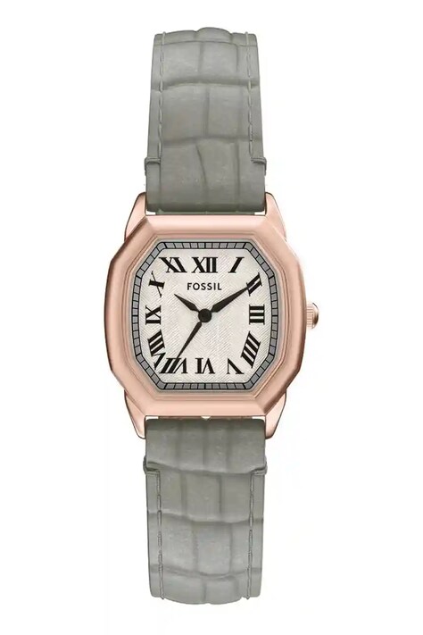 Fossil zegarek damski kolor szary ES5435