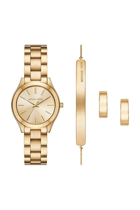 Michael Kors zegarek damski kolor złoty MK7561SET