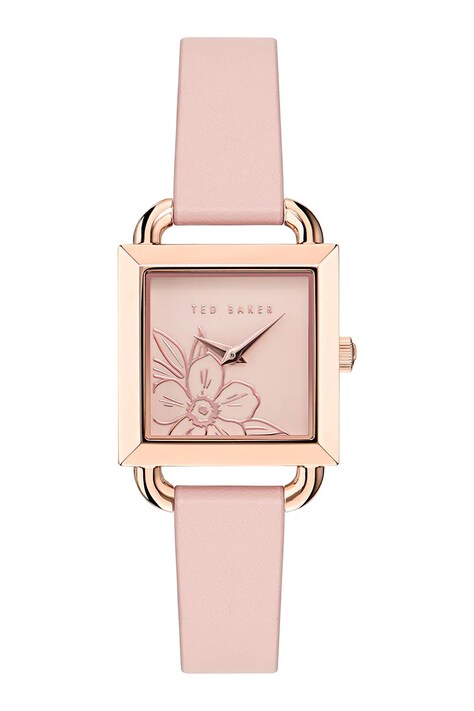Ted Baker zegarek damski kolor różowy BKPTAS403