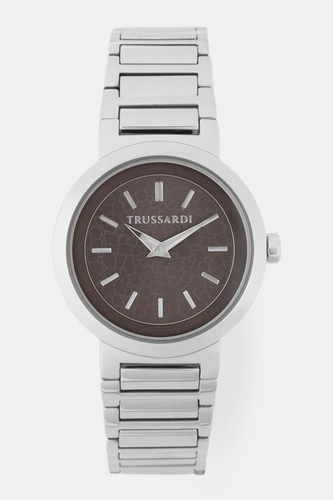 Trussardi zegarek T-BRIDGE damski kolor srebrny R2453171507