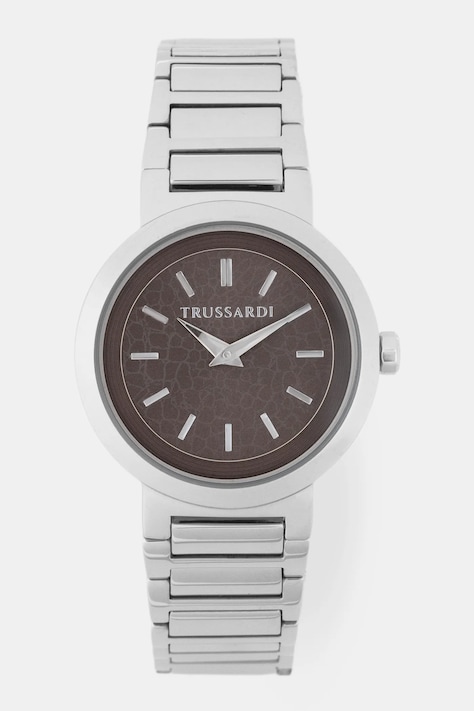 Trussardi zegarek T-BRIDGE damski kolor srebrny R2453171507