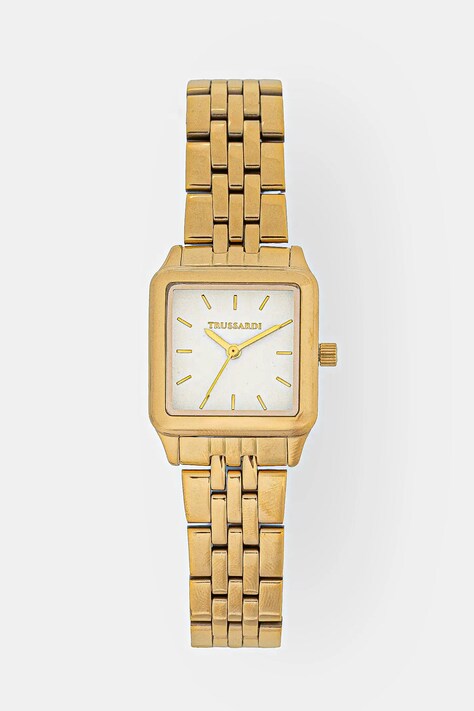 Trussardi zegarek T- FORMA damski kolor złoty R2453173501