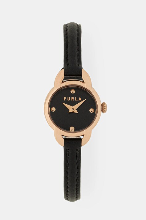Furla zegarek damski kolor czarny WW00064004L3