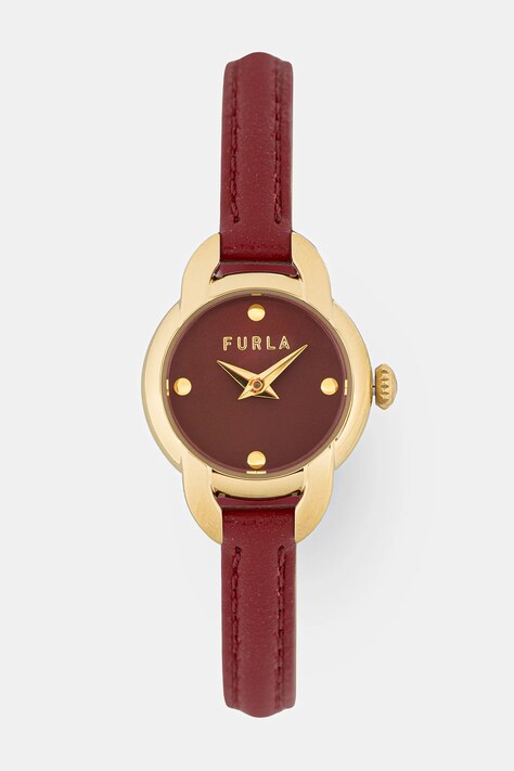 Furla zegarek damski kolor czerwony WW00064003L2