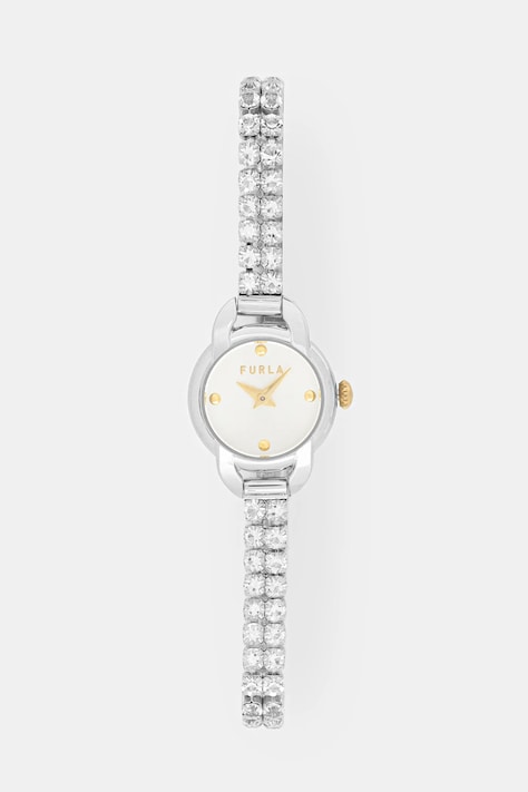 Furla zegarek damski kolor srebrny WW00064009L1