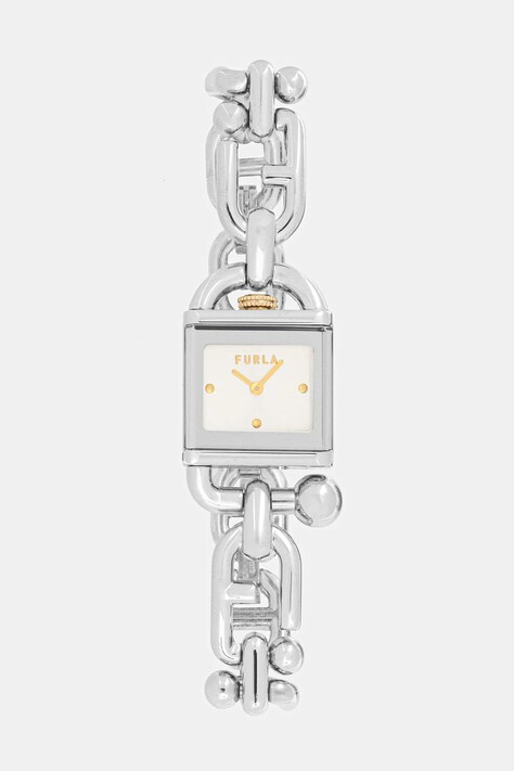Furla zegarek damski kolor srebrny WW00067001L1