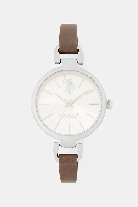 U.S. Polo Assn. zegarek ADRIENNE damski kolor brązowy USP8096ST