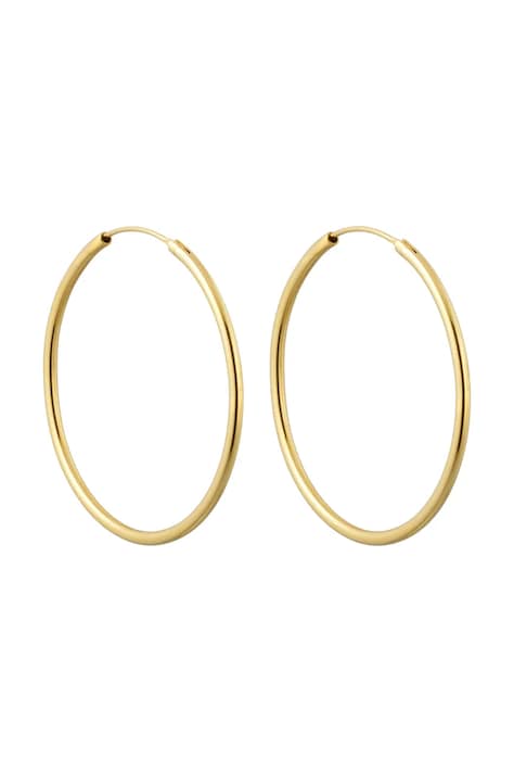 Design Letters cercei din argint placat cu aur 90403023GOLD