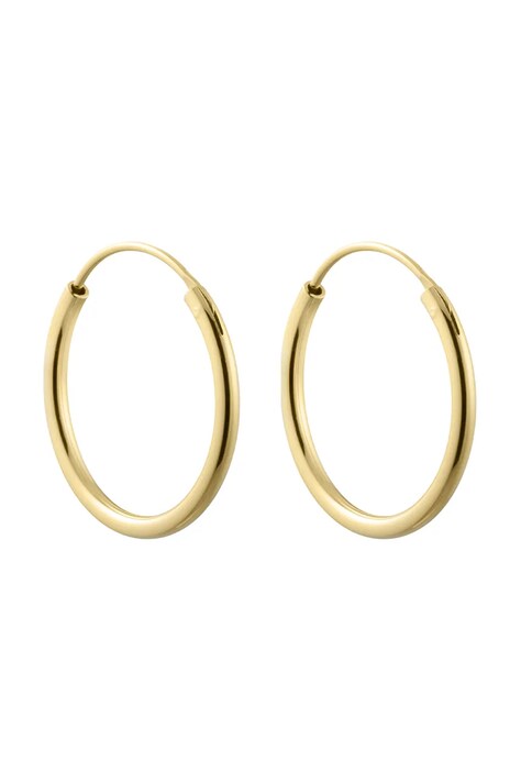 Серебряные серьги с позолотой Design Letters 90403022GOLD