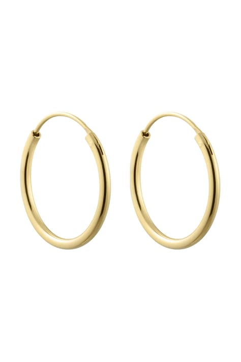 Design Letters cercei din argint placat cu aur 90403022GOLD