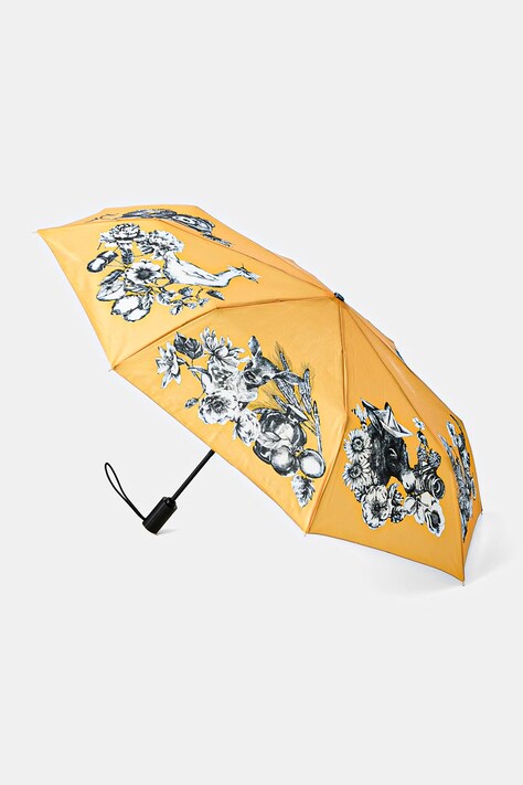 Moschino parasol składany damski żółty 9180