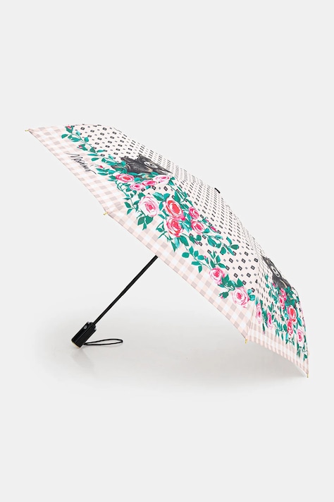 Moschino parasol kolor różowy 8997