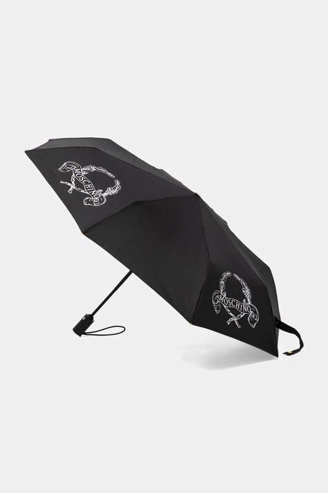 Moschino parasol kolor czarny 8981
