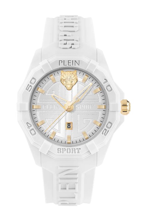 PLEIN SPORT zegarek damski kolor biały PSQGA0225