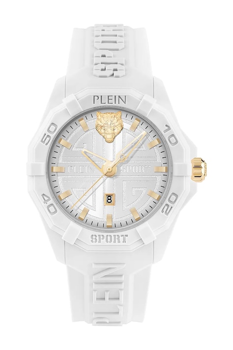 PLEIN SPORT zegarek damski kolor biały PSQGA0225