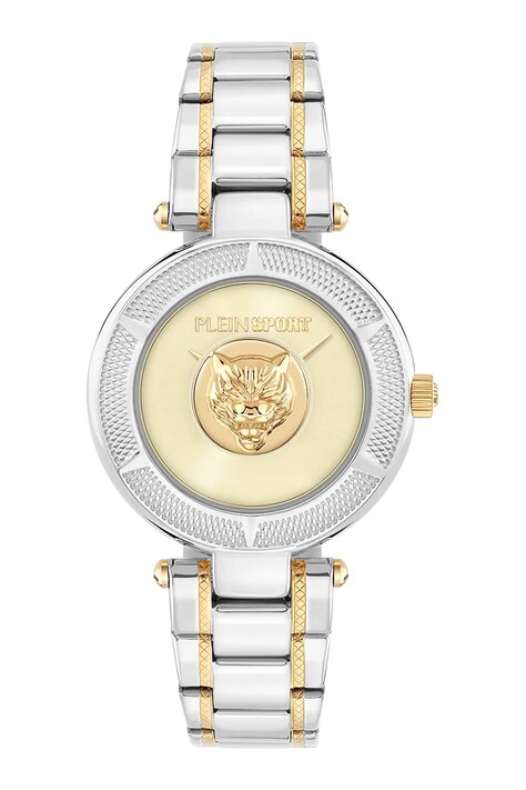 PLEIN SPORT zegarek damski kolor srebrny PSCEA0625