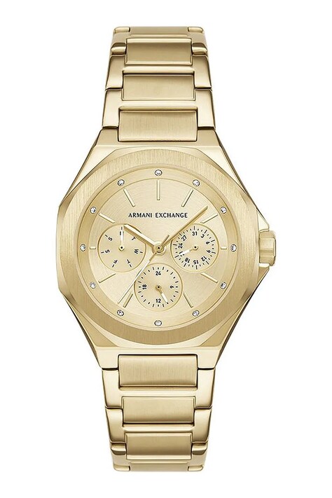 Armani Exchange zegarek damski kolor złoty AX4624