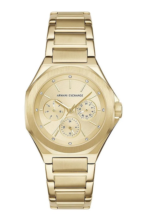 Armani Exchange zegarek damski kolor złoty AX4624