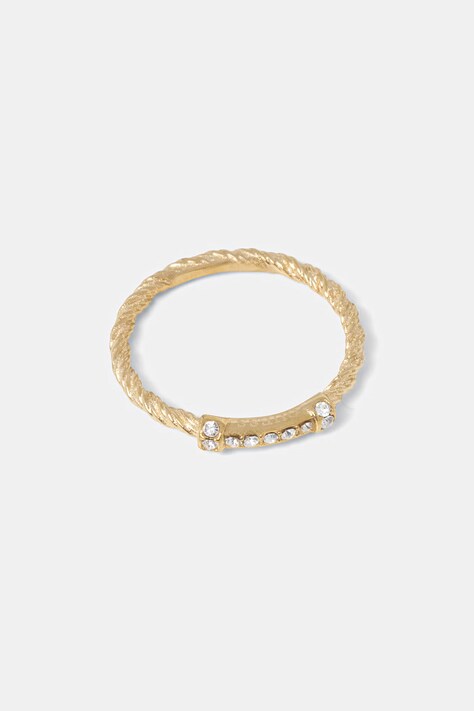 Guess pierścionek damski ze stali nierdzewnej KALYBE JUBR05 398JW