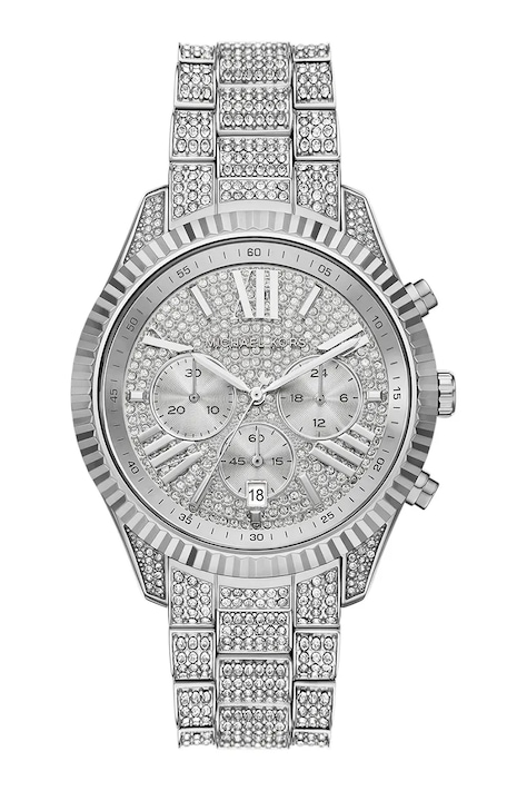 Michael Kors zegarek damski kolor srebrny MK4972