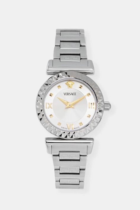 Versace zegarek damski kolor srebrny VEGFA0325