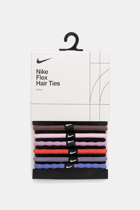 Nike zestaw gumek do włosów damskie FLEX różowy N.100.9194.531