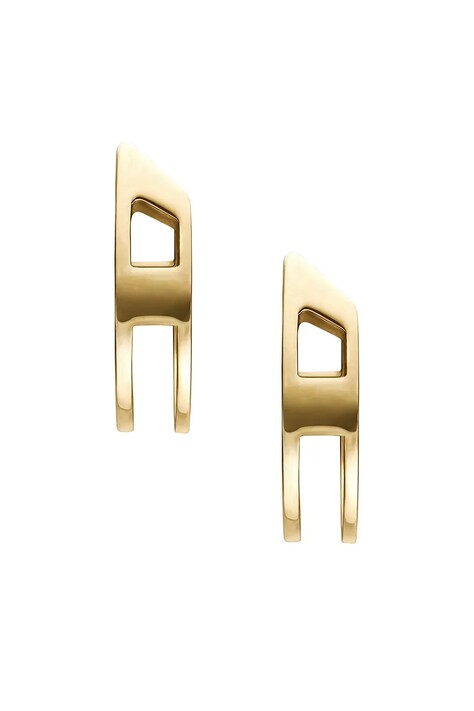 Diesel kolczyki damskie ze stali nierdzewnej bez kamienia DX1671710