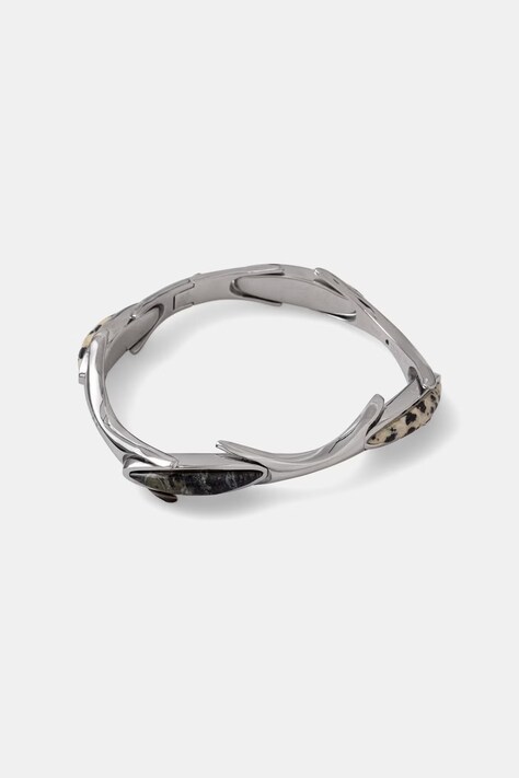 Diesel bransoletka damska ze stali nierdzewnej z jaspisem DX1678040