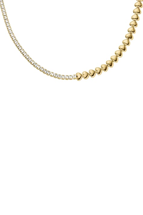 Fossil naszyjnik damski kryształowy Sutton JA7302710