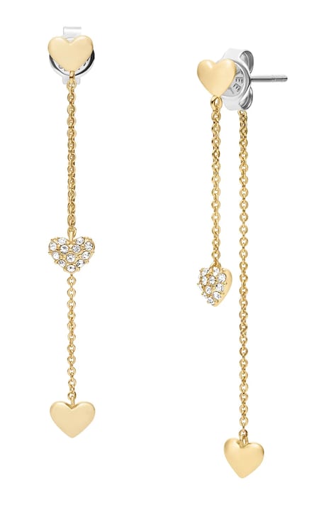 Fossil kolczyki damskie kryształowe Sutton JA7300710