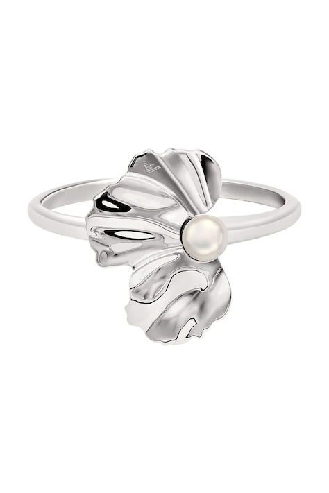 Emporio Armani bransoletka damska mosiężna z perłą Iconic Trend EGS3344040