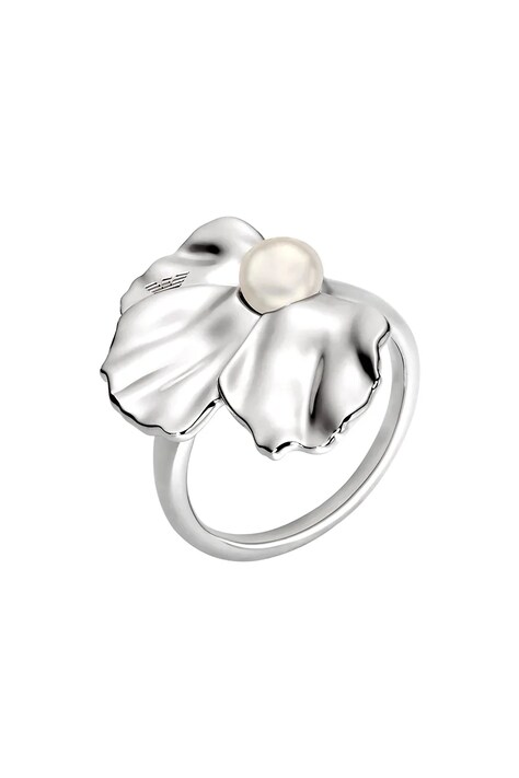 Emporio Armani pierścionek damski mosiężny z perłą Sentimental EGS3345040
